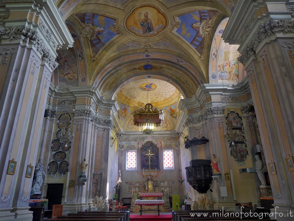 Castelletto Cervo (Biella) - Interno della Chiesa Parrocchiale di San Tommaso Becket